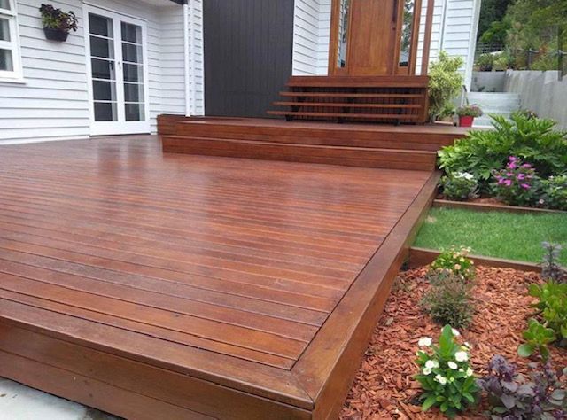 Outdoor timber deck | Featured image for timber supplies Brisbane home page.