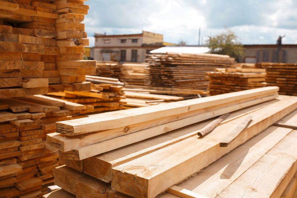 Timber yard | Featured image for How to Store Wood Outside blog from Versace Timbers